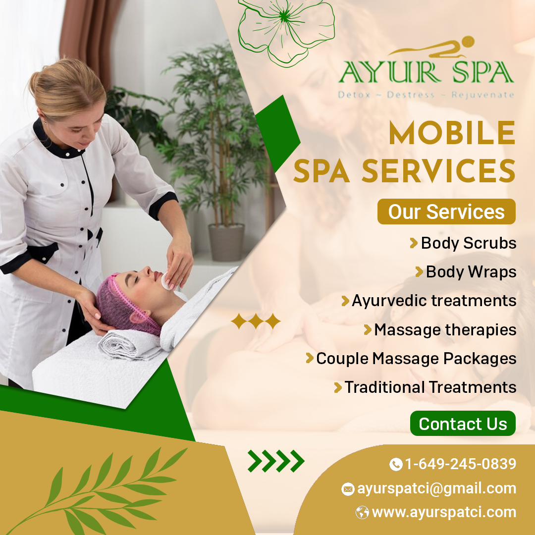 Mobile spa services